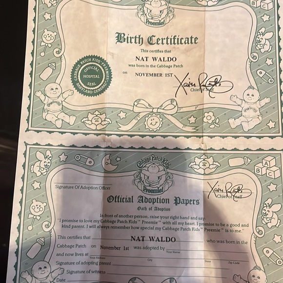 Vintage 1985 cabbage patch preemie. - Picture 8 of 9